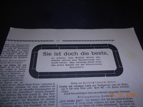 Orig werbung reklame annonce - orig.,