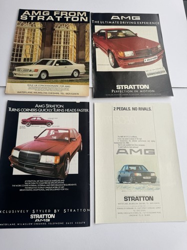 Konvolut mercedes amg w124 - 4x,
