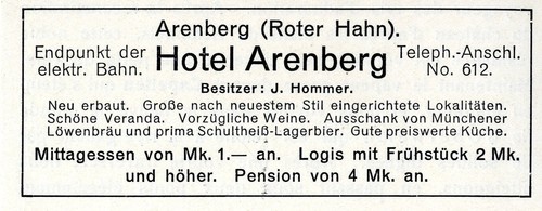 Hotel arenberg roter - hotel,