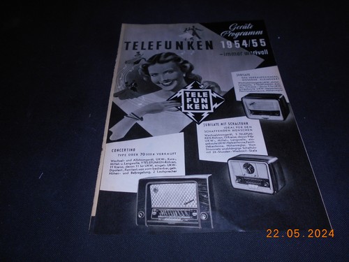 Orig werbung reklame annonce - werbung,