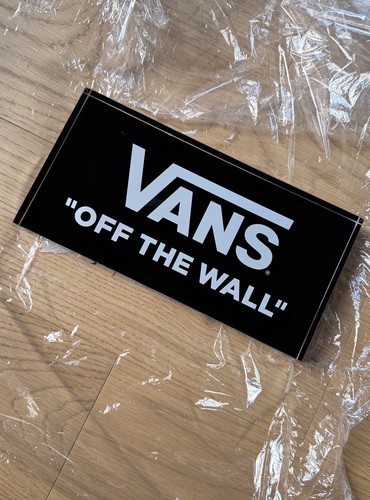 Brand new vans - vans, wall