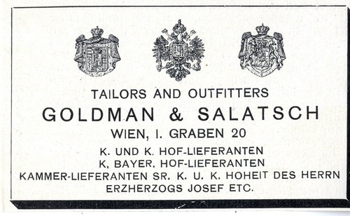 Goldman salatsch wien - &,