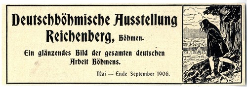 Deutschböhmische ausstellung - deutschböhmische,