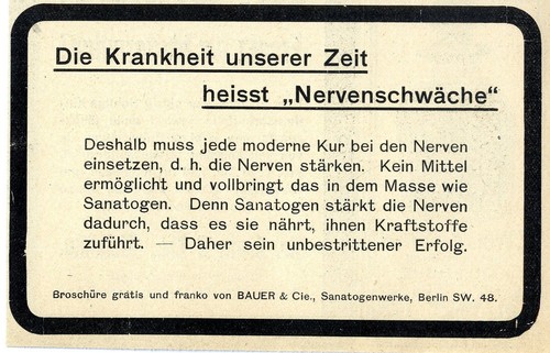 Bauer cie sanatogenwerke - bauer,