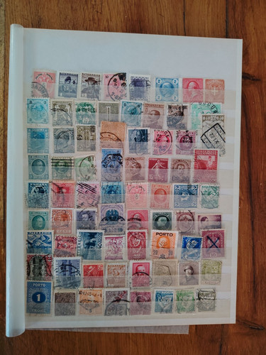 Alte briefmarken aus aller - alte,