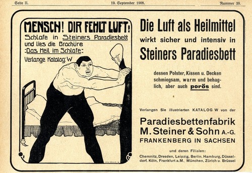 Paradisbettenfabrik steiner - m.,