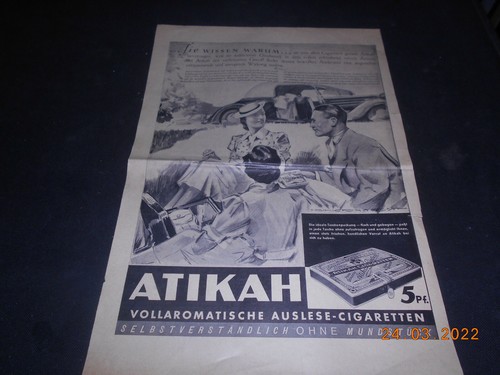 Original werbung reklame - werbung,