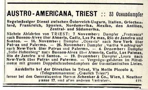 Austro americana triest 33 - triest,