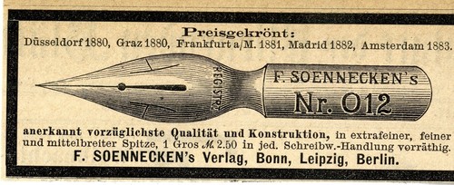 Soennecken verlag bonn - f.soennecken's,