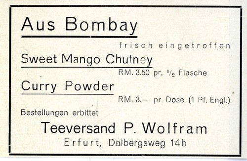 Teeversand wolfram erfurt - teeversand, p.
