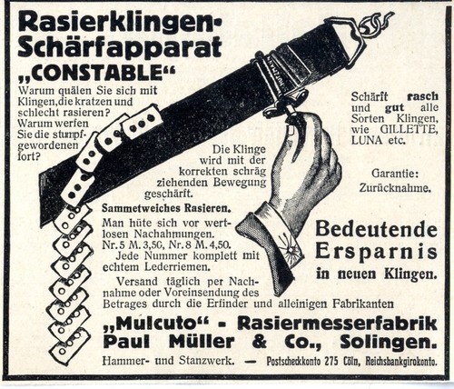 Rasierklingen-Schärfapparat