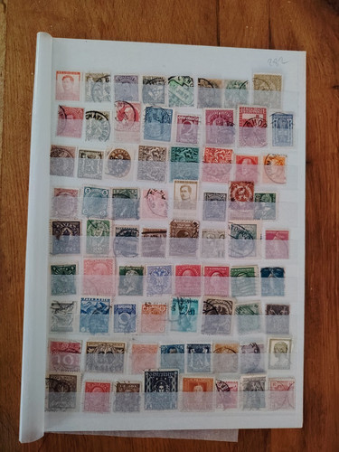 Alte briefmarken aus aller - 72,