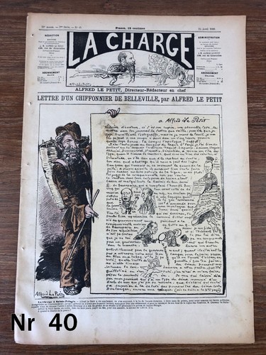 Zeitung charge alfred le - la,